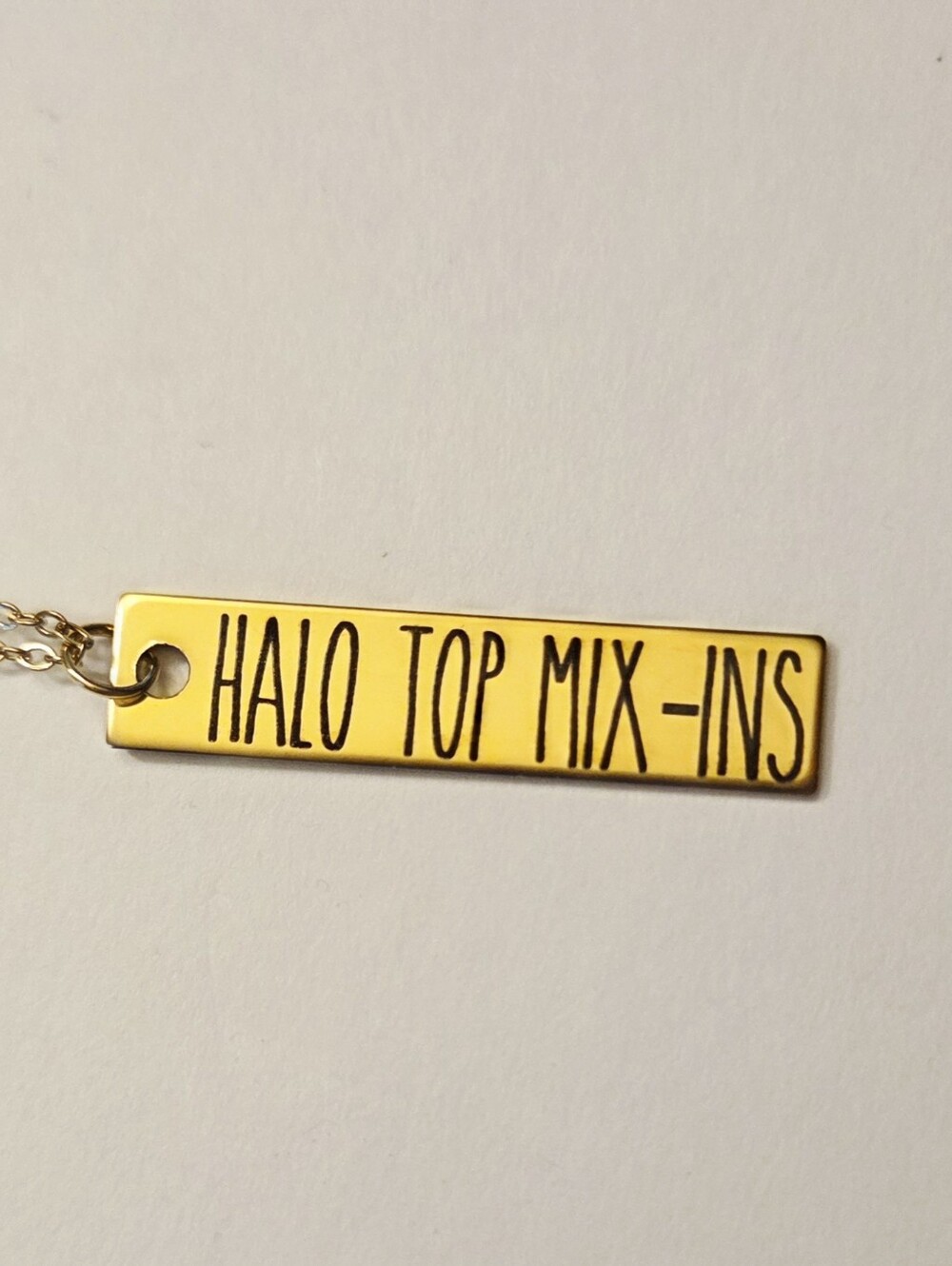 Halo Top Ice Cream Necklace